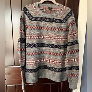 J. Crew Lambswool Sweater MEDIUM